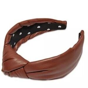 Lele Sadoughi Brown Hair Accessory Knotted Headband